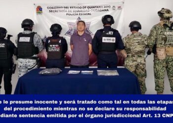 Operativo en Cozumel termina con la captura de un presunto narcomenudista