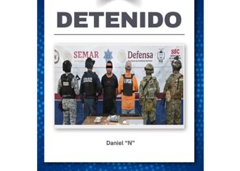 Detienen a hombre con presuntas drogas durante operativo Blindaje Cancún