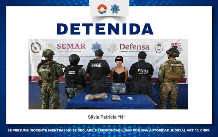 Detienen a joven de 19 años por presuntos delitos contra la salud en Cancún