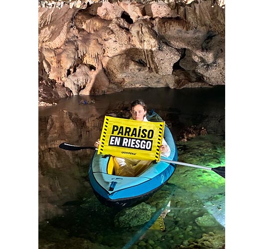 Greenpeace detecta contaminación en 17 pozos y cenotes de Yucatán; comunidades mayas exigen acciones