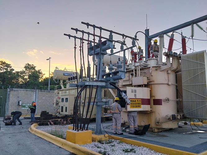 Millonaria inversión a la subestación Kohunlich para evitar apagones