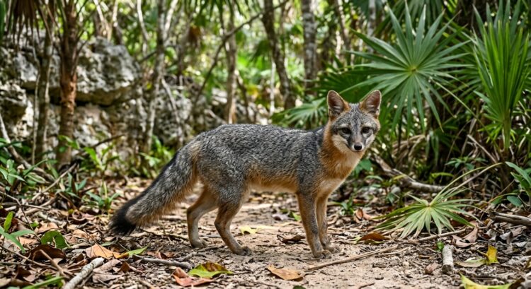 Salud busca a personas que tuvieron contacto con una zorra gris en Cancún